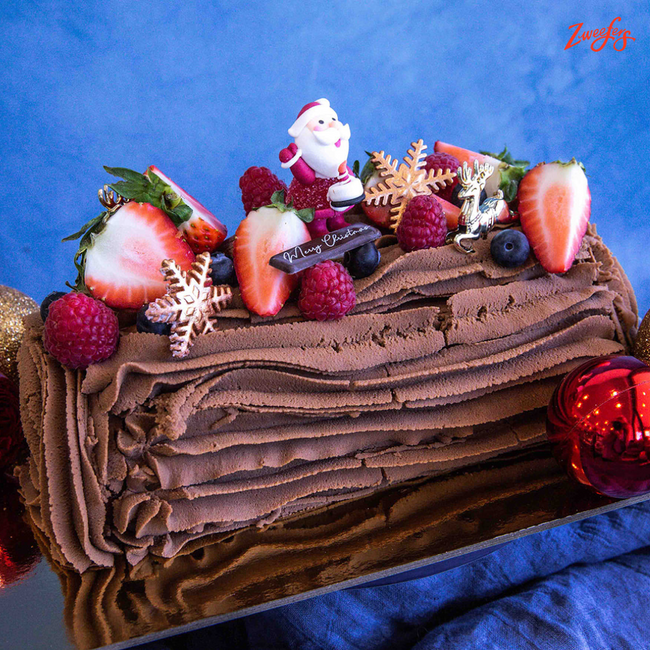 Zweefers Christmas Chocolate Yule Log - Wollongong