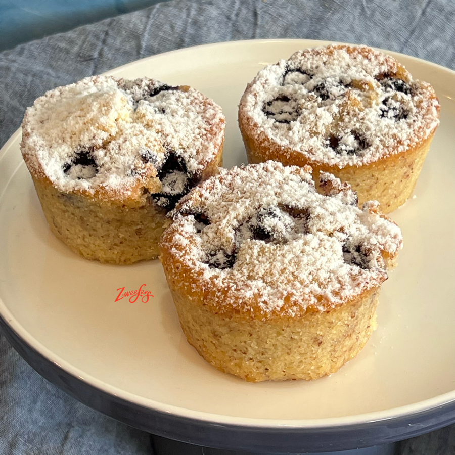Blueberry Friands - Zweefers, Wollongong