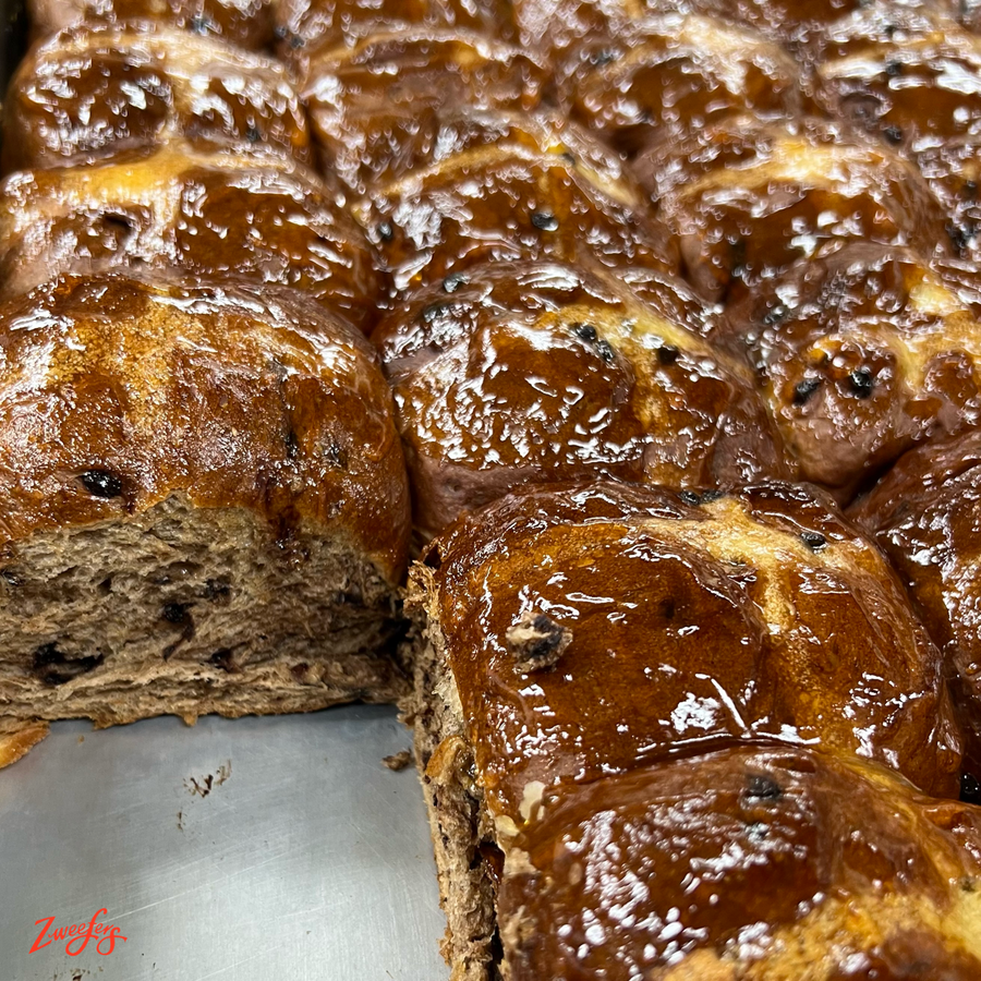 Hot Cross Buns (box of 6)