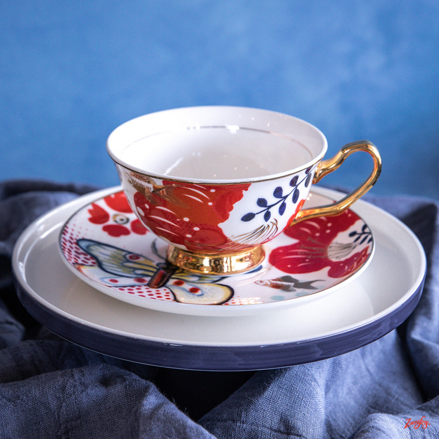 Tea Cup & Saucer Set (250ml)