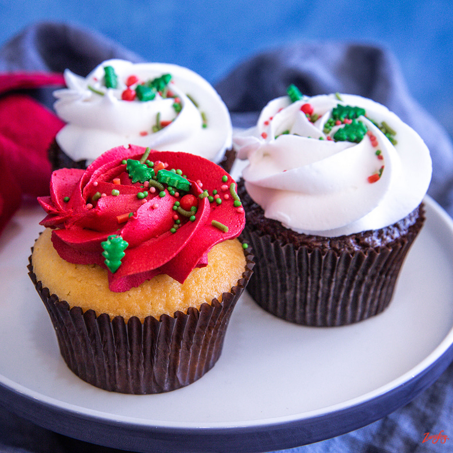 Zweefers Christmas Cupcakes - Wollongong
