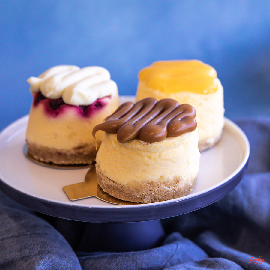 Individual Assorted Cheesecakes - Zweefers, Wollongong