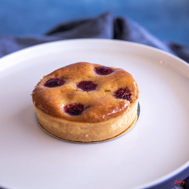 Individual Raspberry and Almond Tart - Zweefers, Wollongong