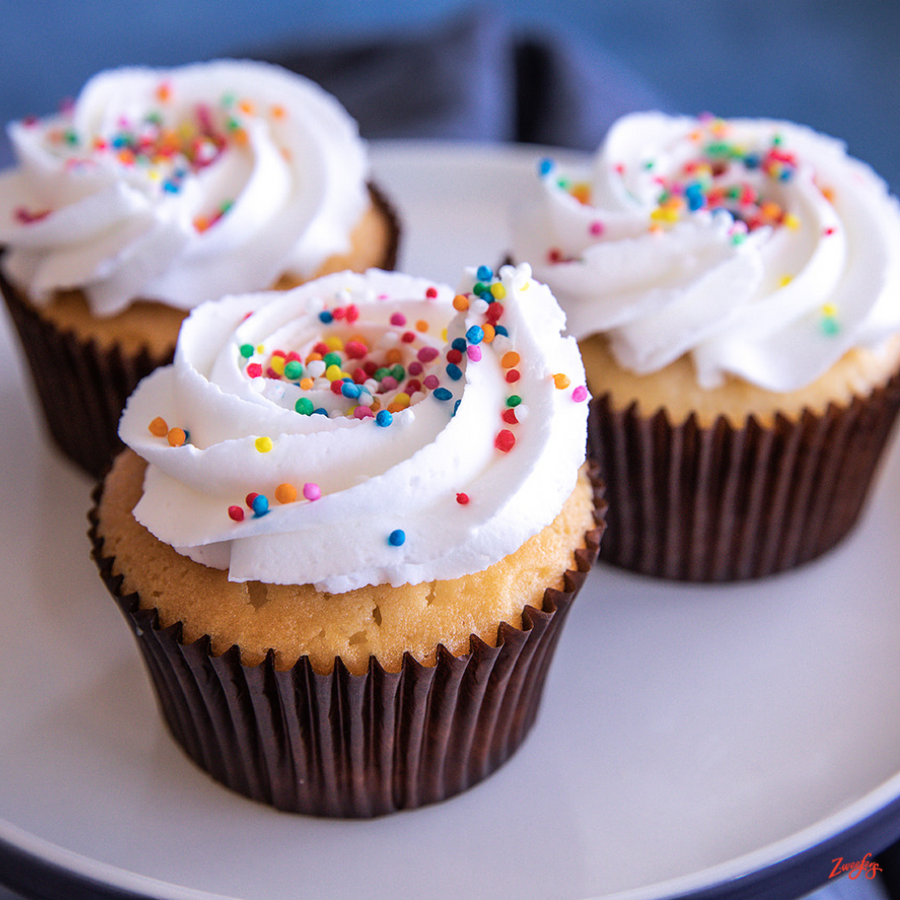 Zweefers Vanilla Specialty Cupcake - Wollongong