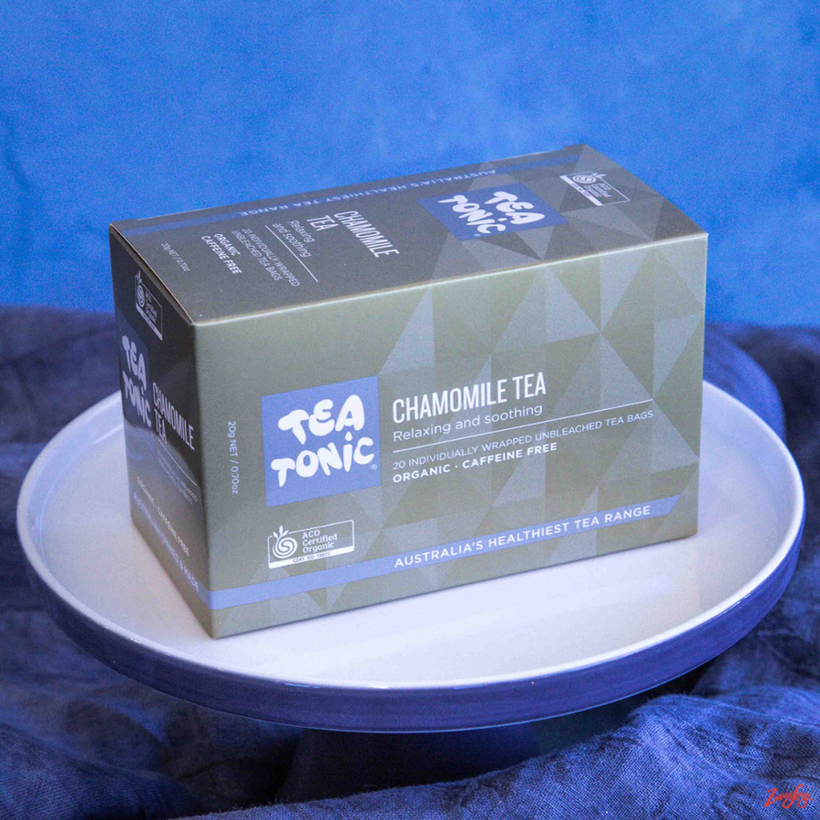 Tea Tonic, Chamomile Tea, 20 Pack Teabags - Zweefers Wollongong