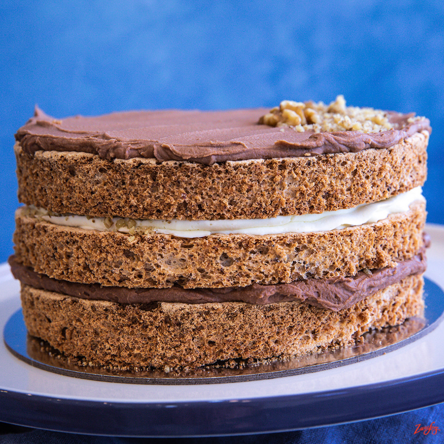 Choc Walnut Torte